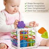 Buntes Formblöcke-Sortierspiel Baby